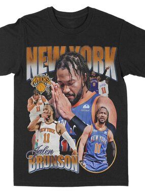 Brunson Shirt Captain Clutch New York Basketball T Shirt 257